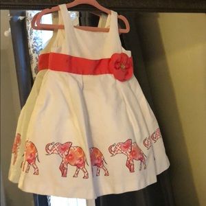 Janie and Jack white spring dress